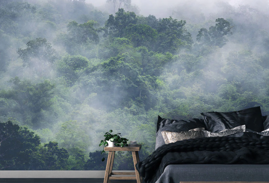 Wallpapered